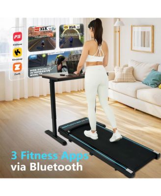 Under Desk Walking Pad Classic Treadmill with Wheels and Remote, 2.5 HP