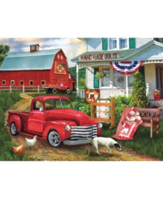 Stopping at the Farm 500 piece Jigsaw Puzzle