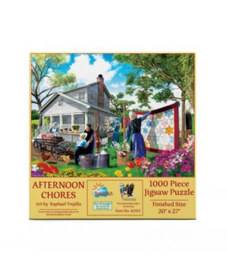 Afternoon Chores 1000 piece Jigsaw Puzzle for Adults