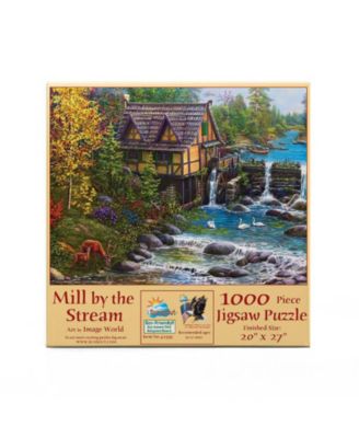 Mill by the Stream 1000 piece Jigsaw Puzzle for Adults