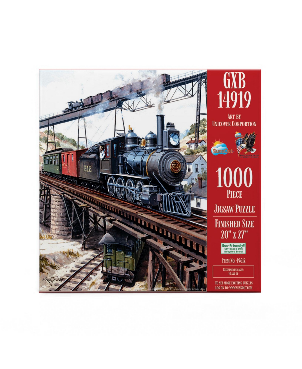 SunsOut GXB14919 1000 piece Jigsaw Puzzle for Adults
