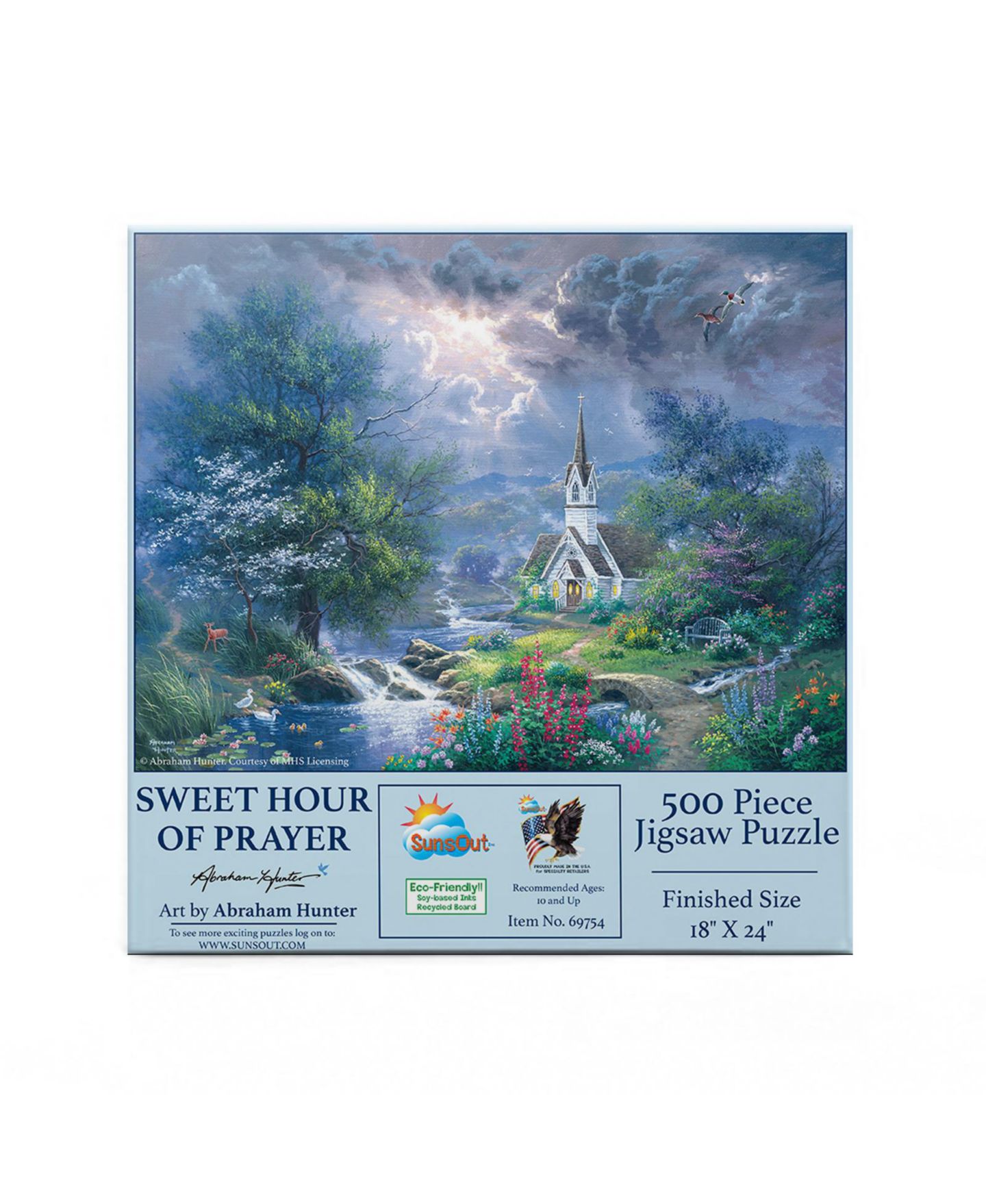 Пазл SunsOut Sweet Hour of Prayer 500 piece Jigsaw Puzzle for Adults — фото 2