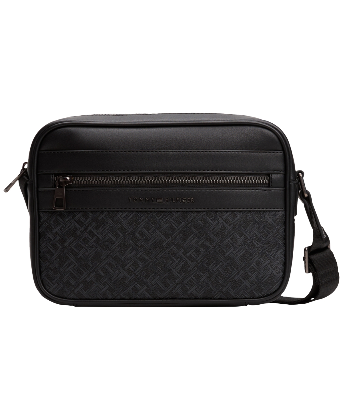 Tommy Hilfiger Men's Monogram Reporter Bag