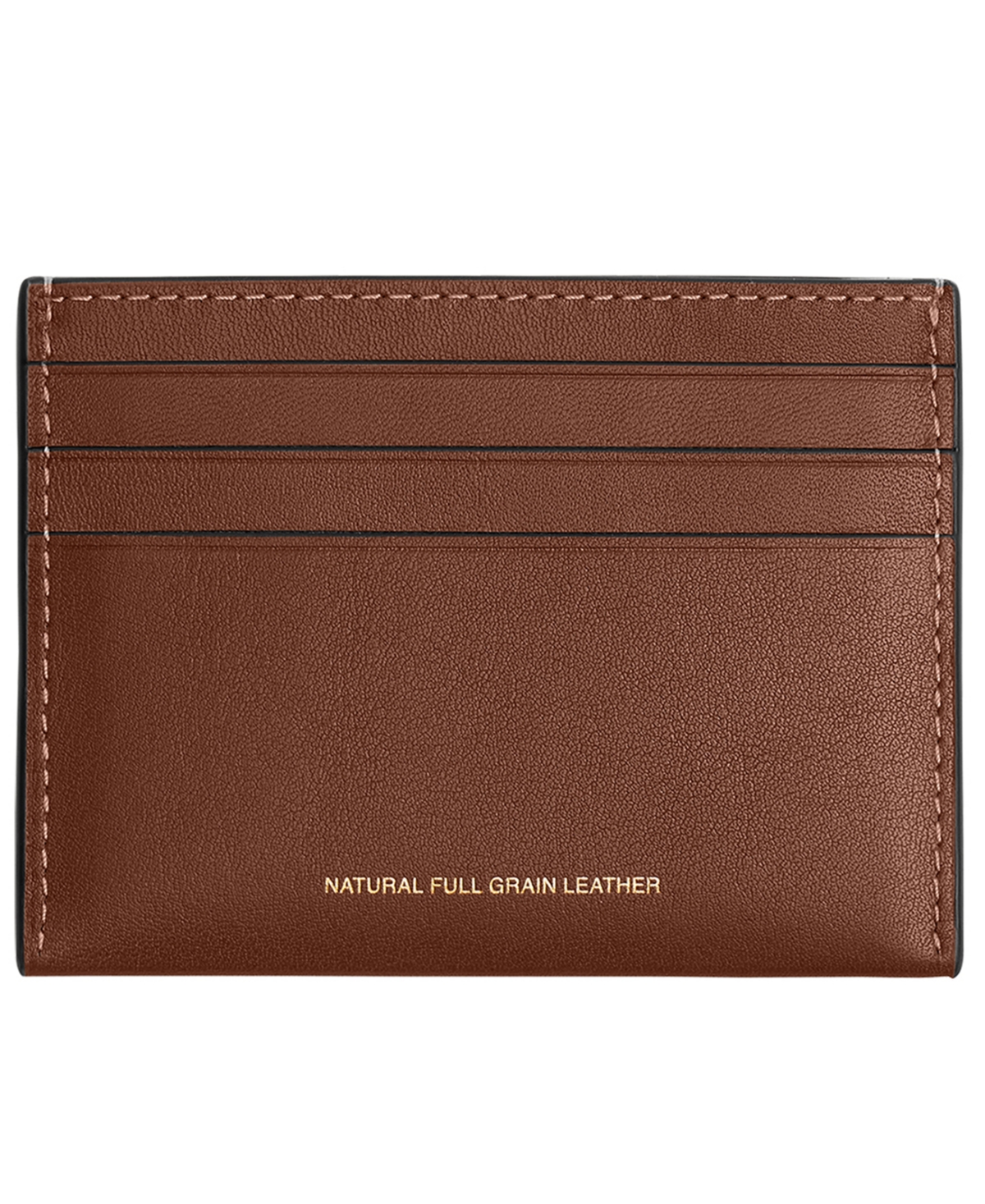 Coach Men's Leather Flat Card Case Wallet
