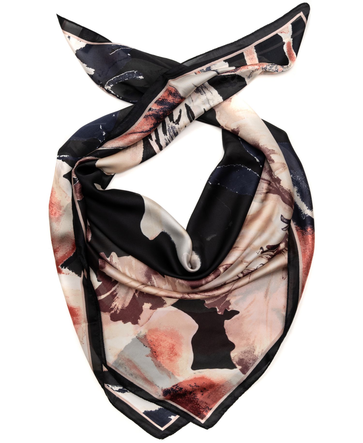 Exploded Blooms Square Scarf