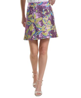 Women's Sequin Mini Skirt