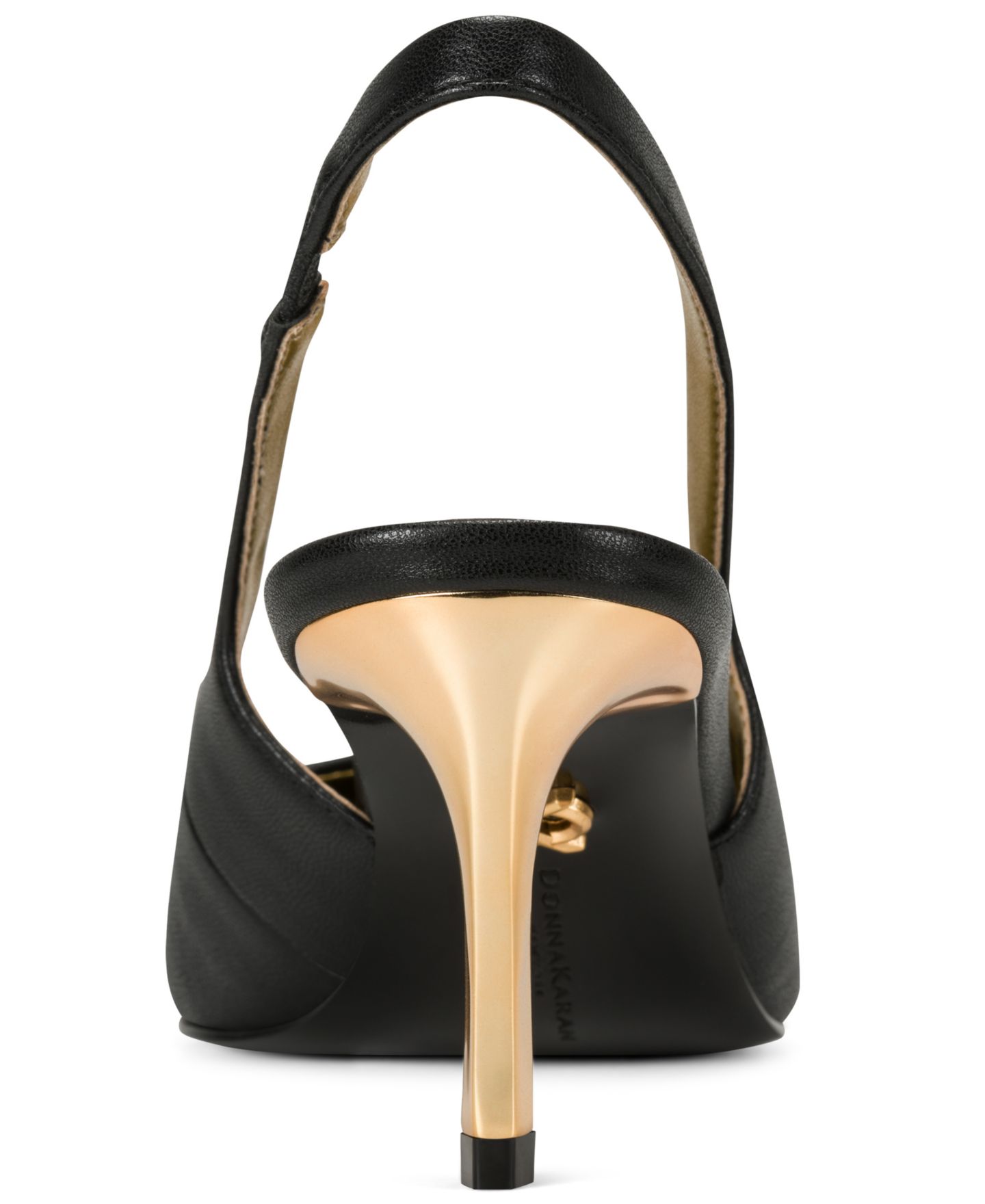 Женские туфли Donna Karan New York Sidndey Slingback Pumps, цвет: Чёрный — фото 3