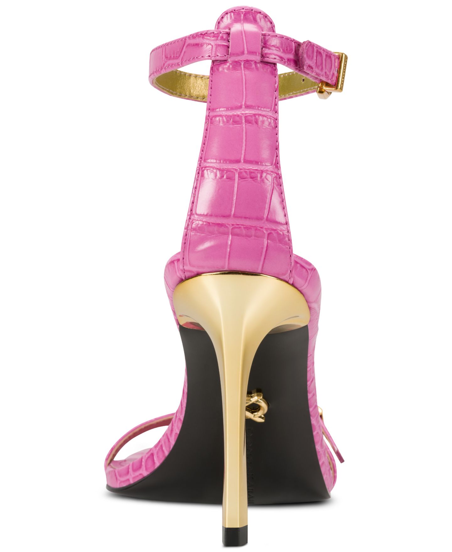 Женские сандалии Donna Karan New York Pryce Buckle Ankle-Strap Dress Sandals, цвет: Bimini — фото 3