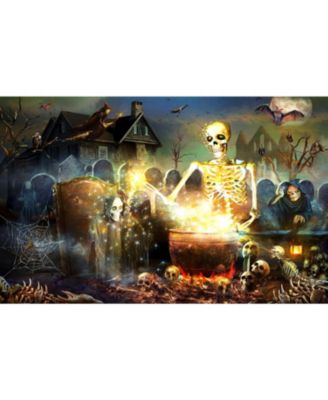 Skeletons Rising 550 piece Jigsaw Puzzle for Adults Halloween