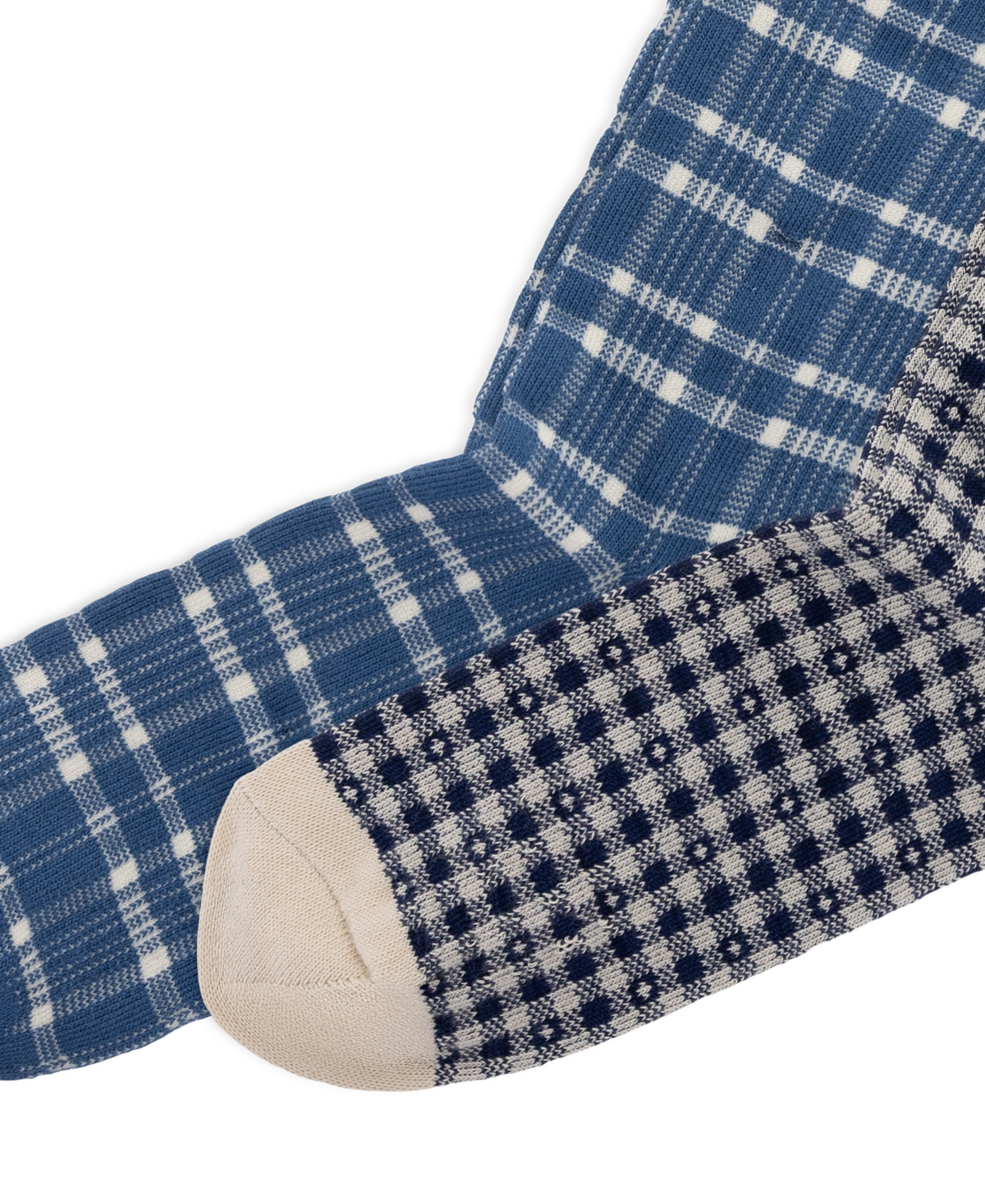 Polo Ralph Lauren Men's Polo Novelty Plaid Crew Socks, 2-Pack