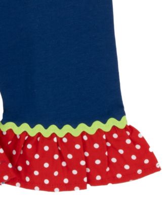 Baby Girls' Seersucker Sleeveless Top and Capri Pants, 2-Piece Set