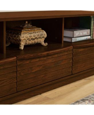 63" Mid-Century TV Stand - Walnut