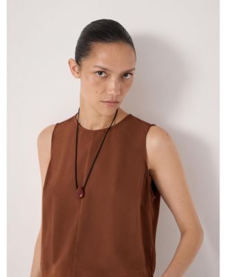 Women's Vera Satin Shell Top