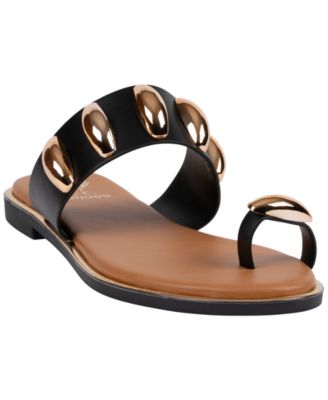 Women's Kenley Toe Ring Hardware Flat Sandals