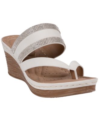 Women's Brazen Embellished Wedge Sandals