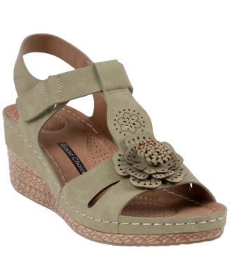 Women's Chirp Floral Wedge Sandals