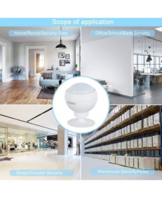 XODO PS1  Wireless Home Security Detection 2 Pack Smart Motion Sensors