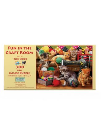 Fun in the Craft Room 300 piece Jigsaw Puzzle for Adults