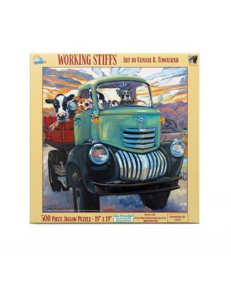 Working Stiffs 500 piece Jigsaw Puzzle for Adults