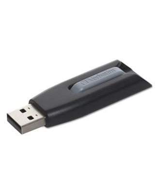 49168 256 GB Store 'n' Go V3 USB 3.0 Drive - Black/Gray