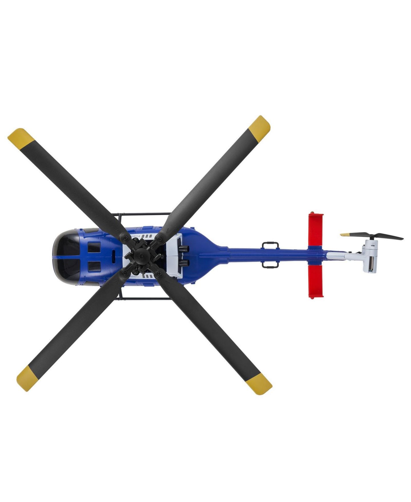 Детская игрушка HONGGE One Key Takeoff Altitude Hold Night Flight Remote Control Helicopter, цвет: Синий — фото 11