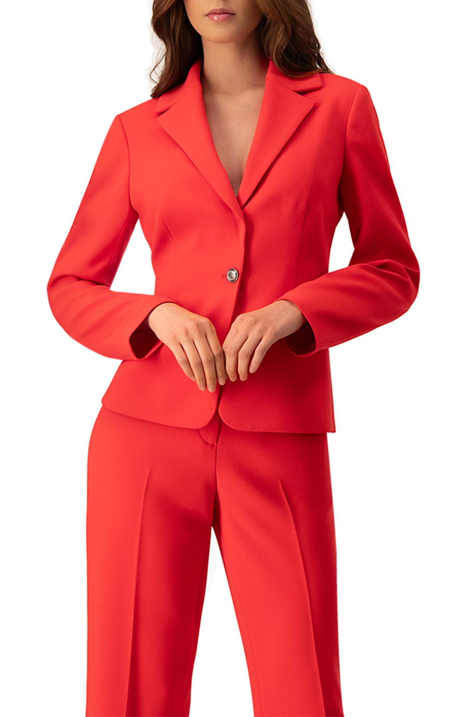 Women's Single-Button Blazer
