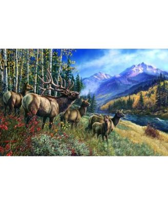 Elk Anthem 1000 piece Jigsaw Puzzle for Adults