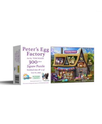 Peter's Egg Factory 300 piece Jigsaw Puzzle for Adults Easter