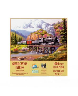 Grand Canyon Express 1000 piece Jigsaw Puzzle for Adults