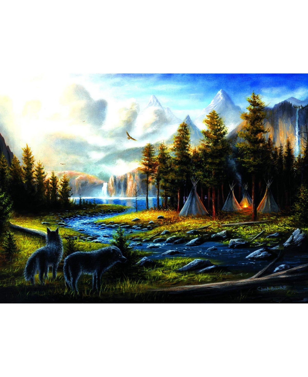 SunsOut Living Wild 1000 piece Jigsaw Puzzle for Adults