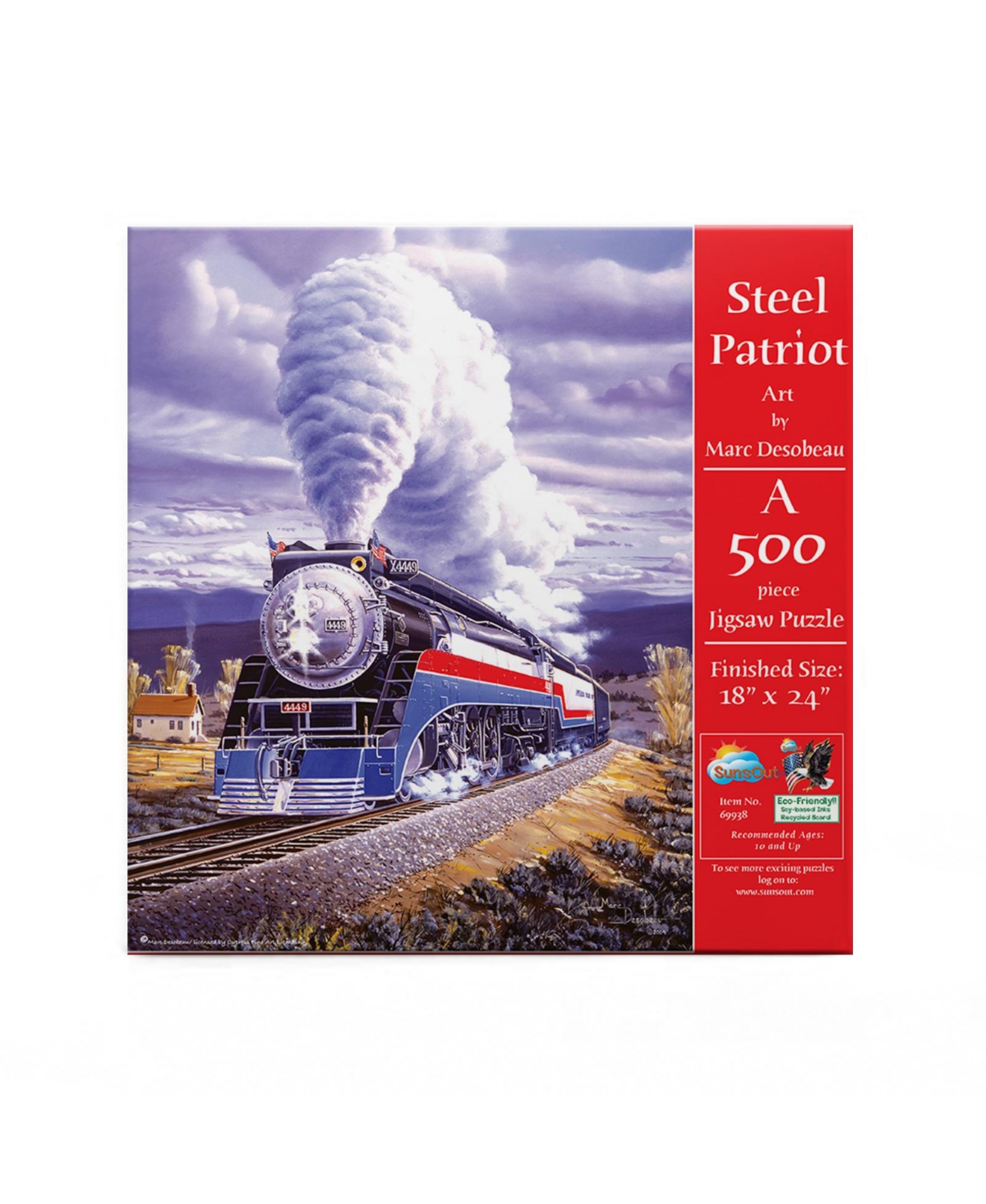 SunsOut Steel Patriot 500 piece Jigsaw Puzzle for Adults