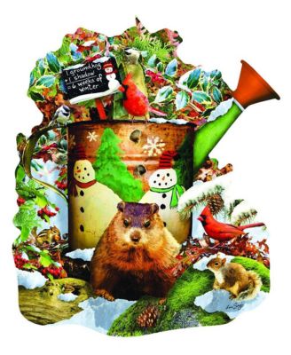 Groundhog Day 1000 piece Jigsaw Puzzle for Adults Special Shape Groundhog Day