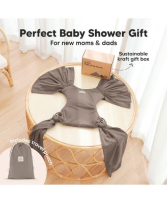 D-Lite Baby Wrap Carrier, Adjustable Baby Carrier, Baby Sling, Newborn, Infant, Toddler 7-44lbs