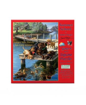 Summer School 500 piece Jigsaw Puzzle for Adults Large Pieces