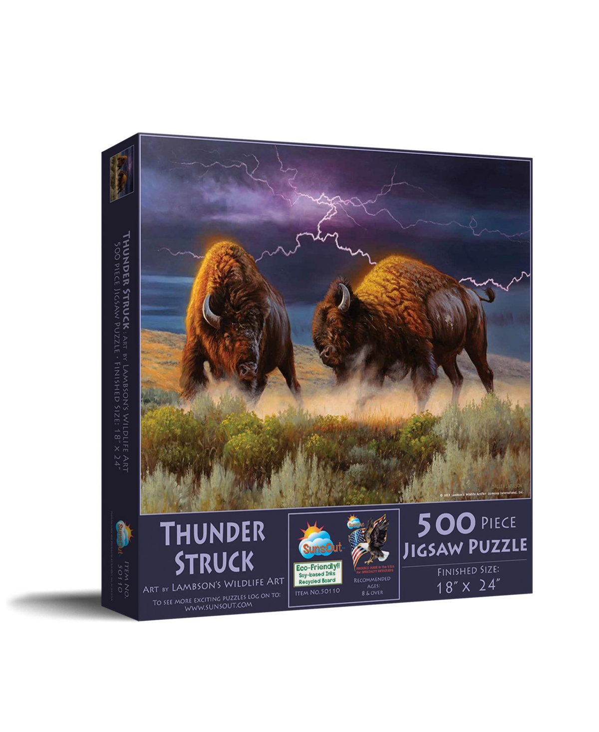 SunsOut Thunderstruck 500 piece Jigsaw Puzzle for Adults