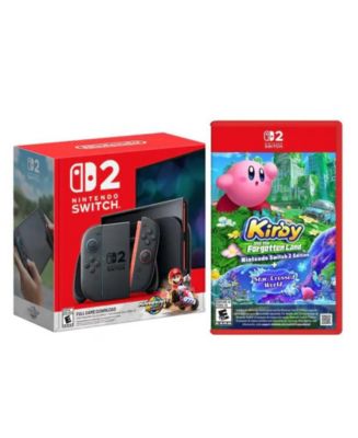 Nintendo Switch 2 Console with Mario Kart World and Kirby and the ...
