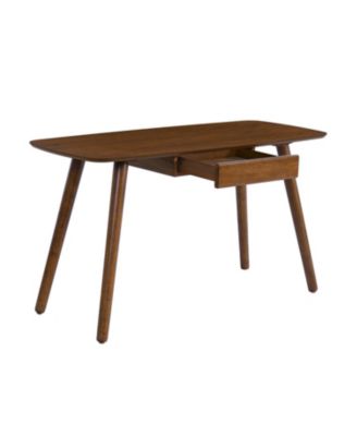 Walnut Desk with Drawer - Modern Home/Office Furniture