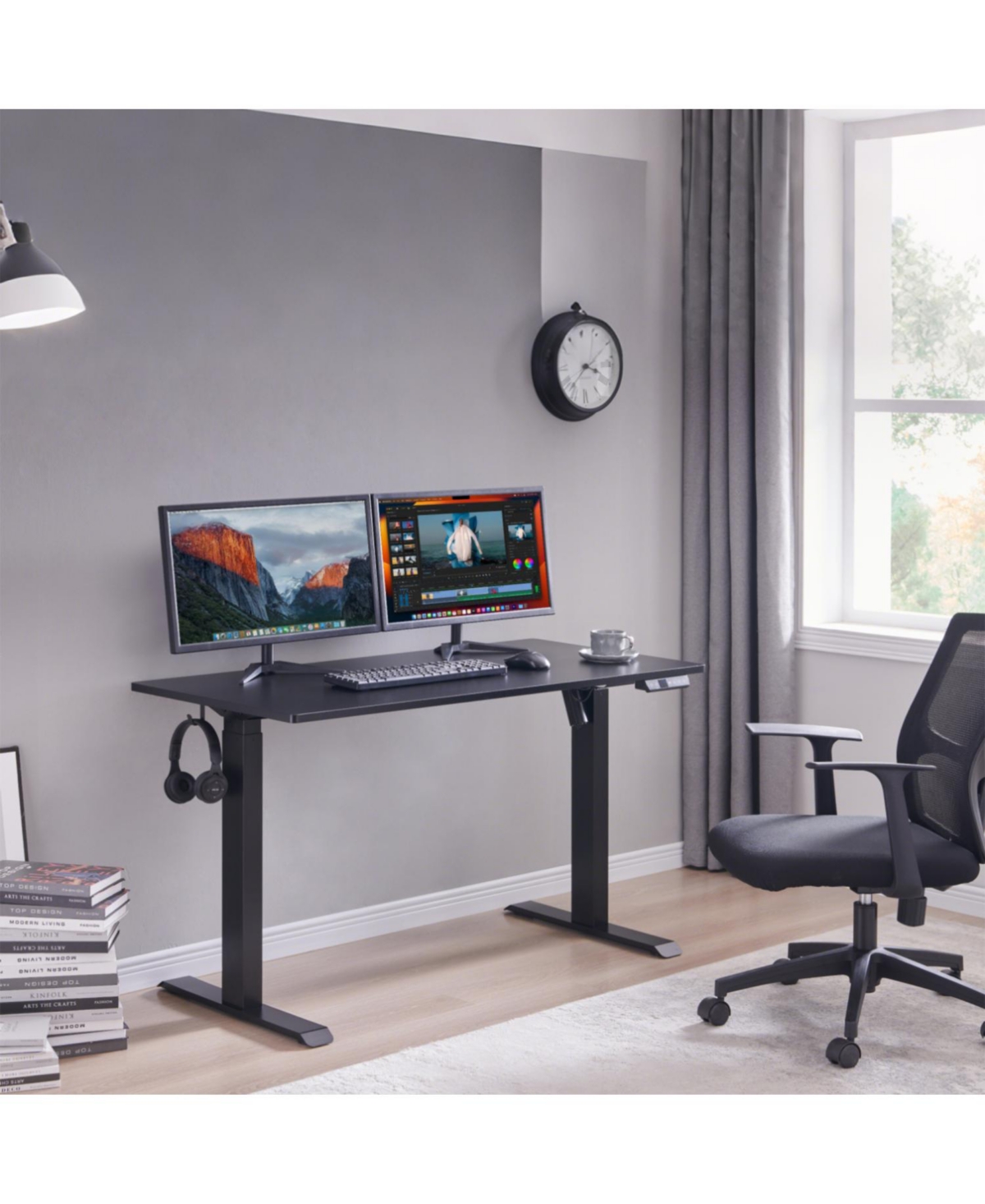 Streamdale Furniture Electric Standing Desk 24x48