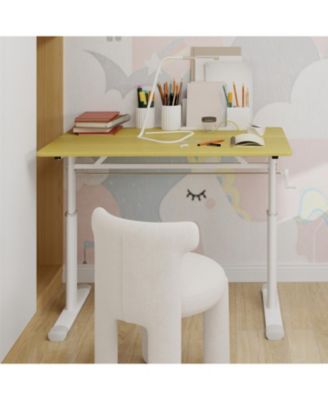 Streamdale Adjustable Height Study Desk - Kids & Adults, Compact Design