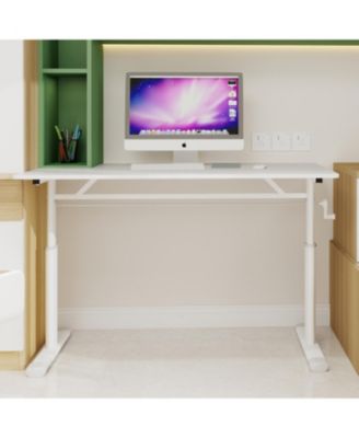 Adjustable Height Study Desk - Kids & Adults, Compact Design