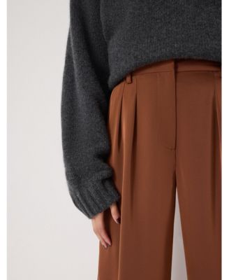 Women's Lya Satin Twill Wide Leg Pants