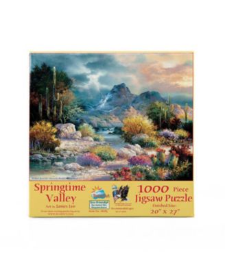 Springtime Valley 1000 piece Jigsaw Puzzle for Adults