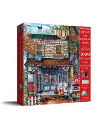 Hanging Out at the General Store 1000 piece Jigsaw Puzzle for Adults