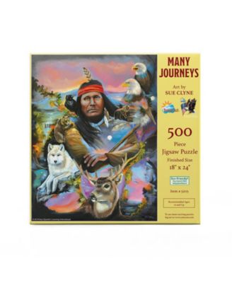 Many Journeys 500 piece Jigsaw Puzzle for Adults
