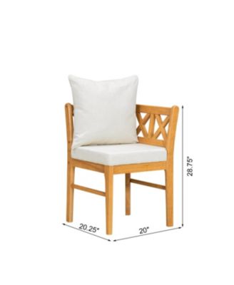 Farmhouse Modern Dining Corner - Chairs Set of 2