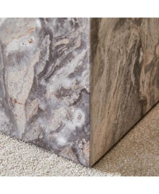 Modern Gray Textured Coffee Table