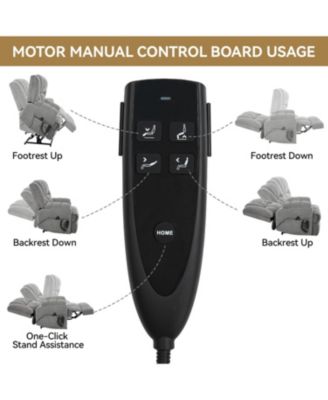 Power Lift Recliner with Heat & Massage