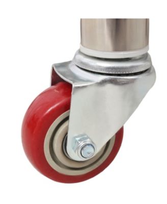 Streamdale Stainless Steel Prep Table 24x24 with Backsplash