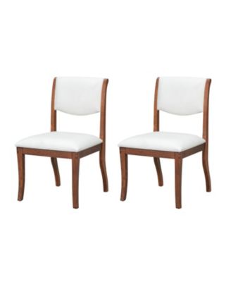 Set of 2 Upholstered Dining Chairs
