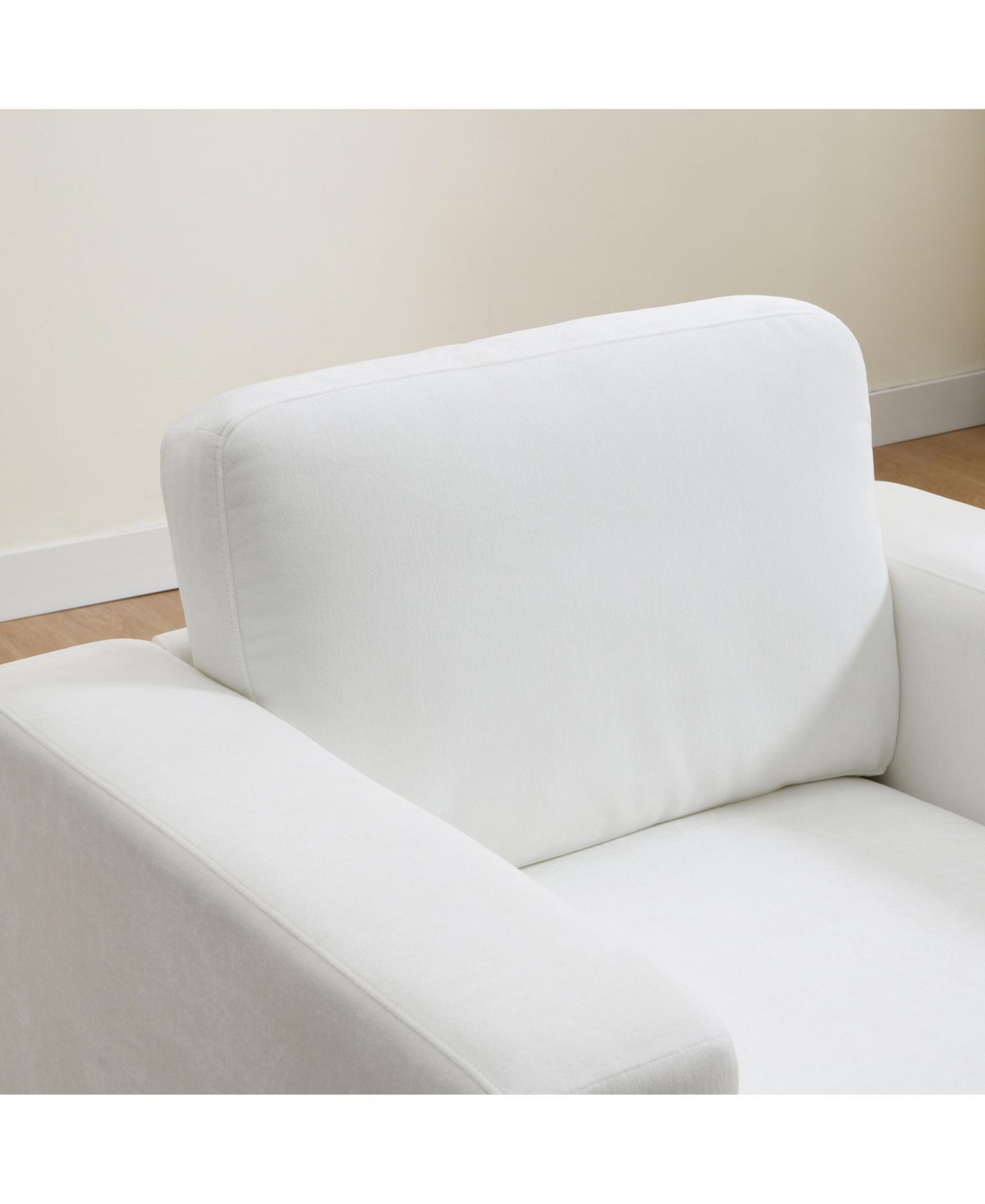 Streamdale Furniture Oversized Chenille Accent Chair, Washable Cover